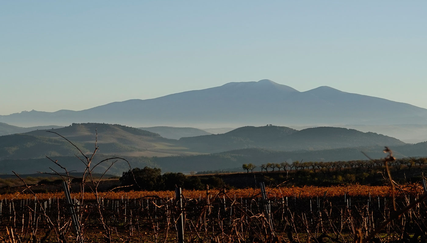 Monte Moncayo visto desde la Sierra de Yerga