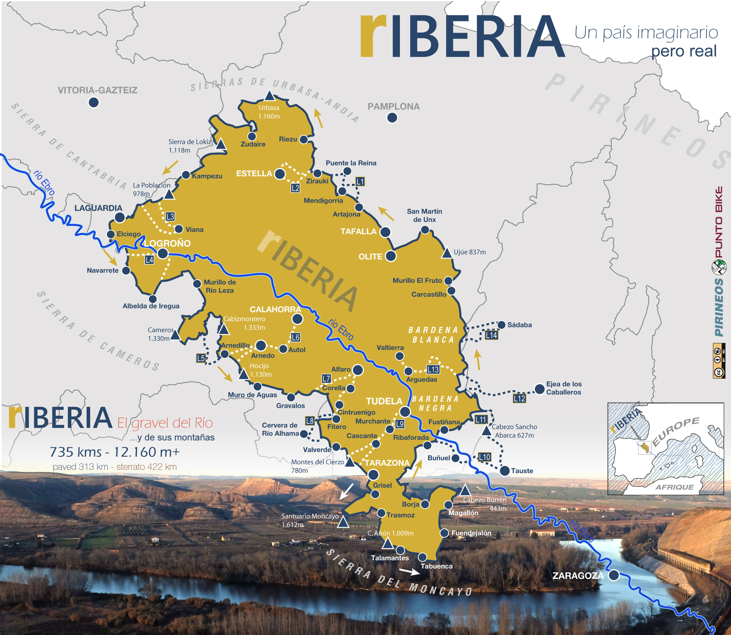 mapa rIBERIA